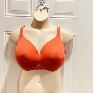Cacique LIGHTLY LINED FULL COVERAGE Salmon 46DDD Bra